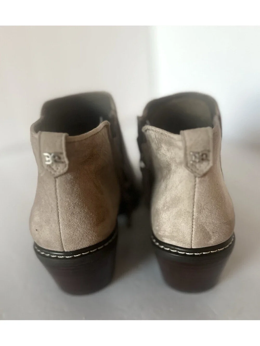 Sam Edelman Pryce Weatherproof  Leather Ankle Booties Women’s Size 6M NWOT Tan